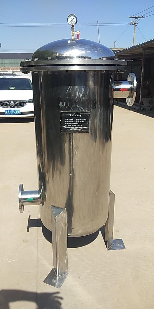 冀誠(chéng)科養(yǎng)殖場(chǎng)水處理袋式過(guò)濾器 污物攔截過(guò)濾器